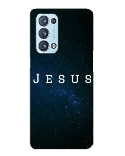 Чехол для OPPO Reno6 Pro Plus 5G с картинкой «Звездное небо Jesus» Чехол для OPPO Reno6 Pro Plus 5G с картинкой «Звездное небо Jesus»