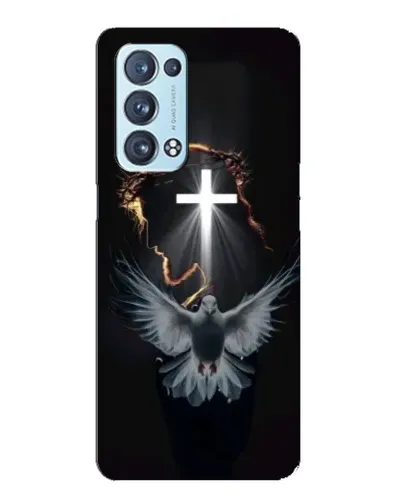 Чехол для OPPO Reno6 Pro Plus 5G с картинкой «Голубь и Свет» Чехол для OPPO Reno6 Pro Plus 5G с картинкой «Голубь и Свет»