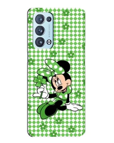 Чехол для OPPO Reno6 Pro Plus 5G с картинкой «Mickey в клетку» Чехол для OPPO Reno6 Pro Plus 5G с картинкой «Mickey в клетку»