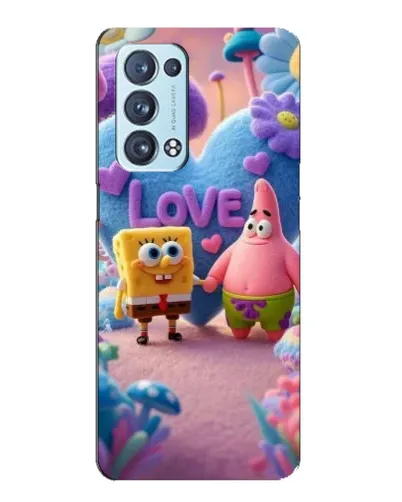 Чехол для OPPO Reno6 Pro Plus 5G с картинкой «Губка Боб Патрик» Чехол для OPPO Reno6 Pro Plus 5G с картинкой «Губка Боб Патрик»