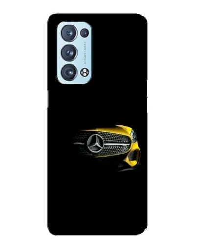 Чехол для OPPO Reno6 Pro Plus 5G с картинкой «Mercedes — ретро стиль»