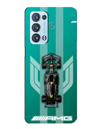 Чехол для OPPO Reno6 Pro Plus 5G с картинкой «Mercedes AMG Petronas»