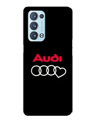 Чехол для OPPO Reno6 Pro Plus 5G с картинкой «Логотип Audi Heart»