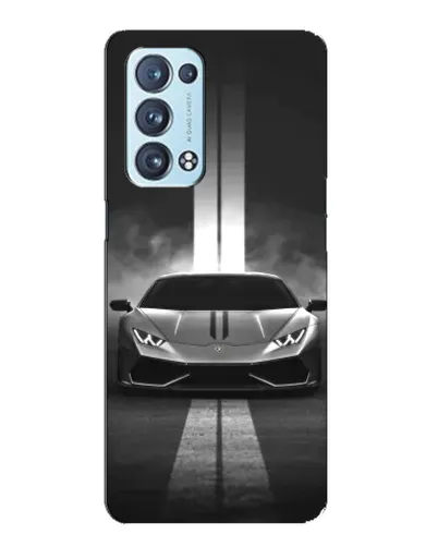 Чехол для OPPO Reno6 Pro Plus 5G с картинкой «Lamborghini симметрия дорог» Чехол для OPPO Reno6 Pro Plus 5G с картинкой «Lamborghini симметрия дорог»
