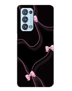 Чехол для OPPO Reno6 Pro Plus 5G с картинкой «Розовые ленты»