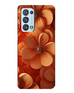 Чехол для OPPO Reno6 Pro Plus 5G с картинкой «Оранжевый макро цветок» Чехол для OPPO Reno6 Pro Plus 5G с картинкой «Оранжевый макро цветок»