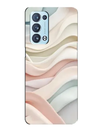 Чехол для OPPO Reno6 Pro Plus 5G с картинкой «Пастельные нежные волны»
