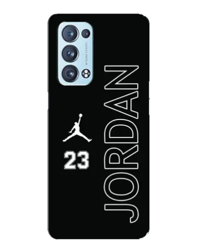 Чехол для OPPO Reno6 Pro 5G с картинкой «Jordan Vertical»