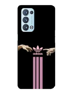 Чохол для OPPO Reno6 Pro 5G з картинкою «Adidas Hands» Чохол для OPPO Reno6 Pro 5G з картинкою «Adidas Hands»