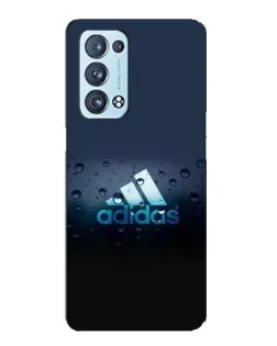 Чохол для OPPO Reno6 Pro 5G з картинкою «Adidas Water Drops» Чохол для OPPO Reno6 Pro 5G з картинкою «Adidas Water Drops»