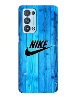Чехол для OPPO Reno6 Pro 5G с картинкой «Голубое дерево Nike»