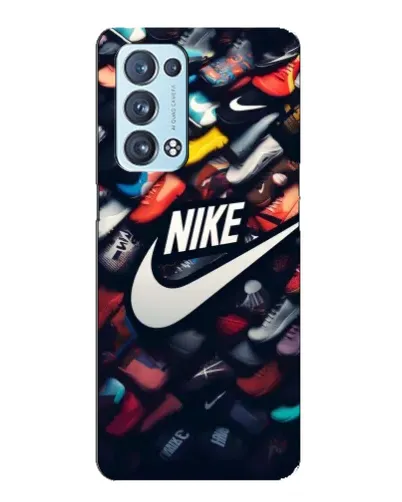 Чехол для OPPO Reno6 Pro 5G с картинкой «Коллекция кроссовок Nike»