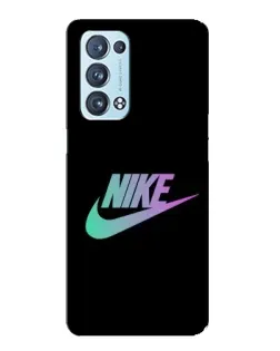 Чехол для OPPO Reno6 Pro 5G с картинкой «Nike — городская ночь»