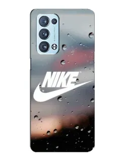 Чехол для OPPO Reno6 Pro 5G с картинкой «Nike в стиле ретро»