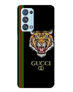 Чехол для OPPO Reno6 Pro 5G с картинкой «Тигр Gucci» Чехол для OPPO Reno6 Pro 5G с картинкой «Тигр Gucci»