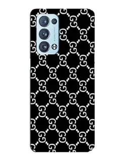 Чехол для OPPO Reno6 Pro 5G с картинкой «Gucci — сетчатый паттерн» Чехол для OPPO Reno6 Pro 5G с картинкой «Gucci — сетчатый паттерн»