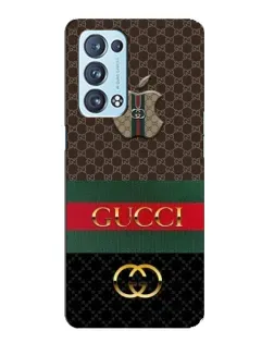 Чехол для OPPO Reno6 Pro 5G с картинкой «Gucci — брендированный десерт» Чехол для OPPO Reno6 Pro 5G с картинкой «Gucci — брендированный десерт»