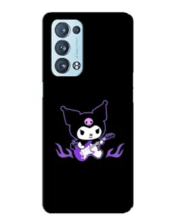 Чохол для OPPO Reno6 Pro 5G з картинкою «Електрична Kuromi» Чохол для OPPO Reno6 Pro 5G з картинкою «Електрична Kuromi»