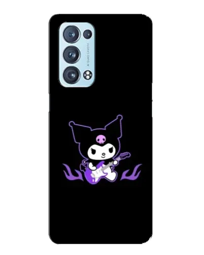 Чехол для OPPO Reno6 Pro 5G с картинкой «Электрическая Kuromi» Чехол для OPPO Reno6 Pro 5G с картинкой «Электрическая Kuromi»