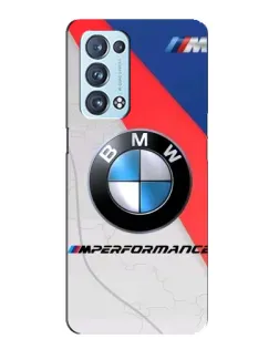 Чохол для OPPO Reno6 Pro 5G з картинкою «BMW Performance стиль»
