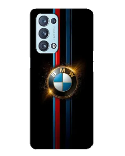 Чохол для OPPO Reno6 Pro 5G з картинкою «BMW M-Power неон»
