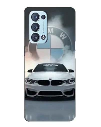 Чехол для OPPO Reno6 Pro 5G с картинкой «BMW в белом дыму» Чехол для OPPO Reno6 Pro 5G с картинкой «BMW в белом дыму»