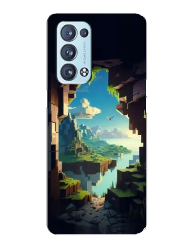 Чехол для OPPO Reno6 Pro 5G с картинкой «Вид из пещеры» Чехол для OPPO Reno6 Pro 5G с картинкой «Вид из пещеры»