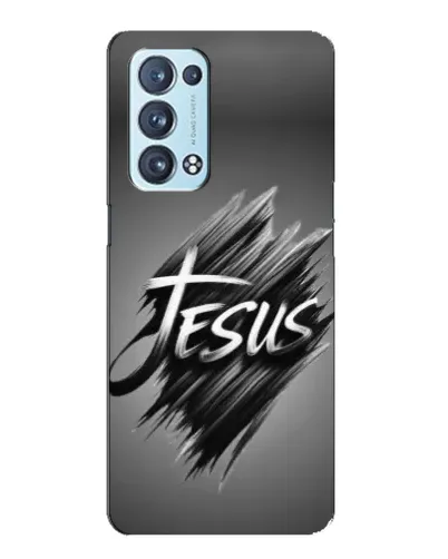 Чехол для OPPO Reno6 Pro 5G с картинкой «Надпись Jesus Graffiti» Чехол для OPPO Reno6 Pro 5G с картинкой «Надпись Jesus Graffiti»
