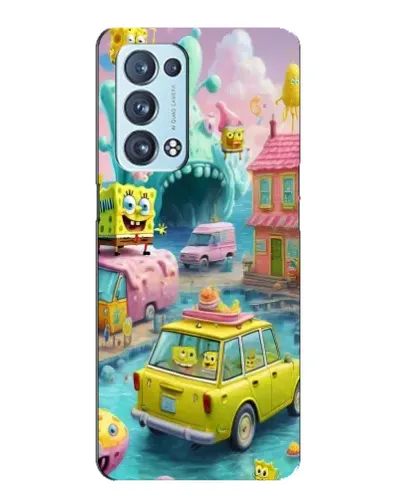 Чехол для OPPO Reno6 Pro 5G с картинкой «Монстр-трак приключения»