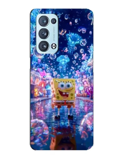 Чехол для OPPO Reno6 Pro 5G с картинкой «Неоновый океан»