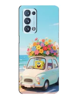 Чехол для OPPO Reno6 Pro 5G с картинкой «Автомобильное путешествие»