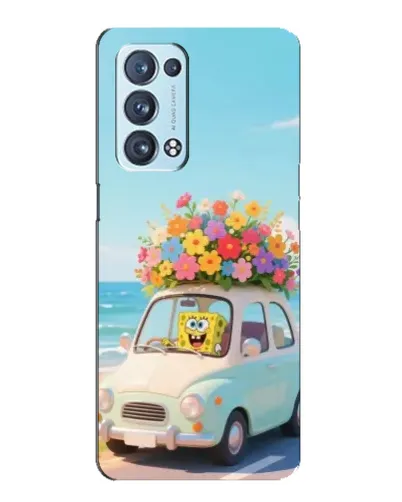Чехол для OPPO Reno6 Pro 5G с картинкой «Автомобильное путешествие»