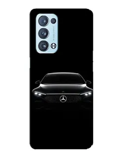 Чехол для OPPO Reno6 Pro 5G с картинкой «Mercedes Vision — концепт»