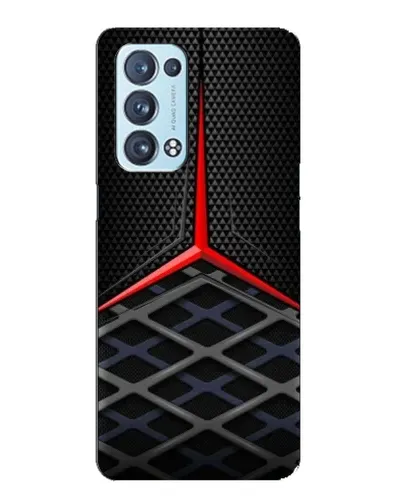 Чехол для OPPO Reno6 Pro 5G с картинкой «Mercedes Carbon Grid» Чехол для OPPO Reno6 Pro 5G с картинкой «Mercedes Carbon Grid»