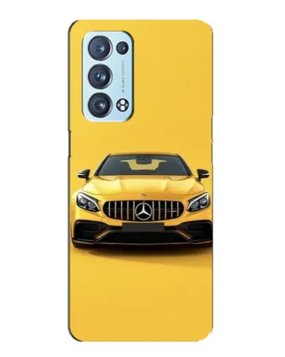 Чехол для OPPO Reno6 Pro 5G с картинкой «Желтый Mercedes GT» Чехол для OPPO Reno6 Pro 5G с картинкой «Желтый Mercedes GT»
