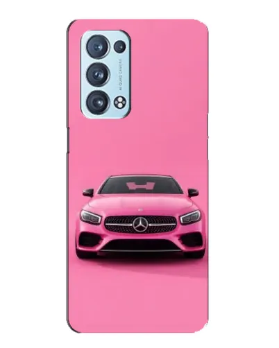 Чехол для OPPO Reno6 Pro 5G с картинкой «Розовый Mercedes AMG» Чехол для OPPO Reno6 Pro 5G с картинкой «Розовый Mercedes AMG»