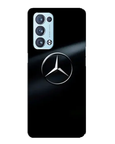 Чехол для OPPO Reno6 Pro 5G с картинкой «Mercedes на металле» Чехол для OPPO Reno6 Pro 5G с картинкой «Mercedes на металле»