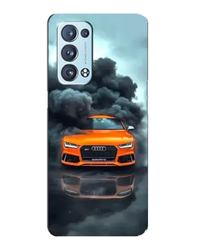 Чохол для OPPO Reno6 Pro 5G з картинкою «Audi у хмарах диму» Чохол для OPPO Reno6 Pro 5G з картинкою «Audi у хмарах диму»