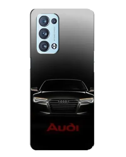 Чохол для OPPO Reno6 Pro 5G з картинкою «Audi — градієнтний контур» Чохол для OPPO Reno6 Pro 5G з картинкою «Audi — градієнтний контур»