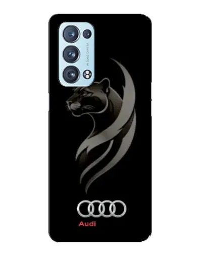 Чохол для OPPO Reno6 Pro 5G з картинкою «Графіка — пантера та Audi» Чохол для OPPO Reno6 Pro 5G з картинкою «Графіка — пантера та Audi»
