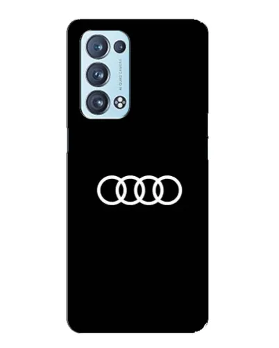 Чохол для OPPO Reno6 Pro 5G з картинкою «Audi White Logo» Чохол для OPPO Reno6 Pro 5G з картинкою «Audi White Logo»