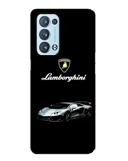 Чохол для OPPO Reno6 Pro 5G з картинкою «Логотип Lamborghini класика» Чохол для OPPO Reno6 Pro 5G з картинкою «Логотип Lamborghini класика»