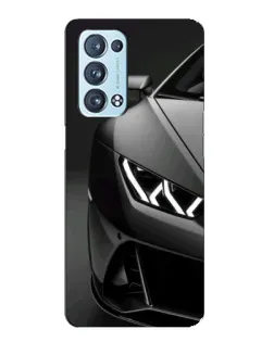 Чохол для OPPO Reno6 Pro 5G з картинкою «Lamborghini фари деталізація» Чохол для OPPO Reno6 Pro 5G з картинкою «Lamborghini фари деталізація»