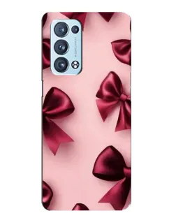 Чехол для OPPO Reno6 Pro 5G с картинкой «Бордовый атлас» Чехол для OPPO Reno6 Pro 5G с картинкой «Бордовый атлас»