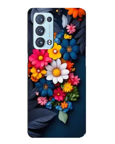 Чехол для OPPO Reno6 Pro 5G с картинкой «Цветочная феерия»