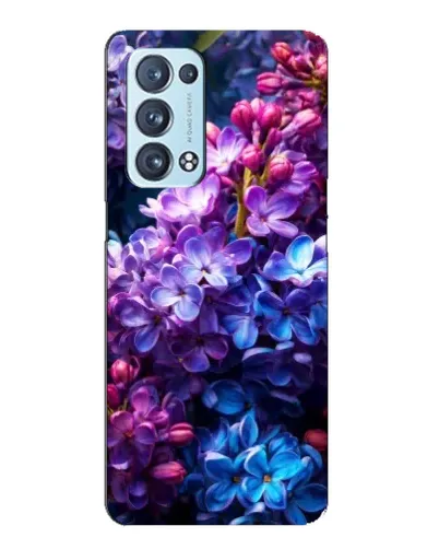 Чехол для OPPO Reno6 Pro 5G с картинкой «Сиреневый цвет»