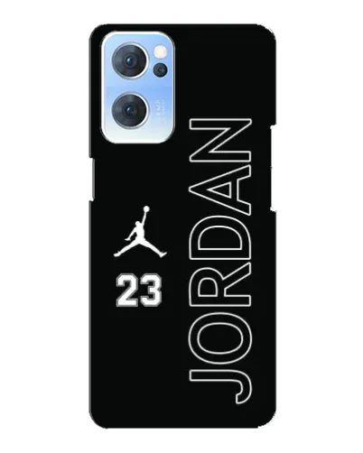 Чехол для OPPO Reno7 5G с картинкой «Jordan Vertical»