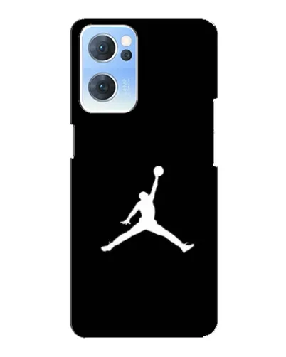 Чехол для OPPO Reno7 5G с картинкой «Jordan Silhouette»