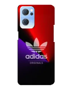 Чехол для OPPO Reno7 5G с картинкой «Adidas Red Neon» Чехол для OPPO Reno7 5G с картинкой «Adidas Red Neon»
