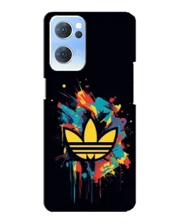 Чехол для OPPO Reno7 5G с картинкой «Adidas Splash» Чехол для OPPO Reno7 5G с картинкой «Adidas Splash»
